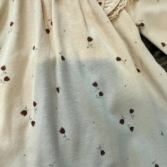 NWTS Quincy Mae Flutter Dress,  sz 0-3, 3-6 months, - Picture 3 of 3